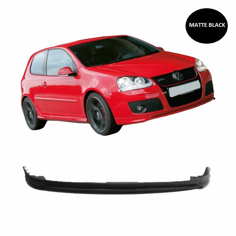 Βλησαρούλης Car Center - Μπροστινό Spoiler Για VW Golf V (5) GT/GTI Edition 30 Μαύρο Ματ Από Abs Πλαστικό 1 Τεμάχιο