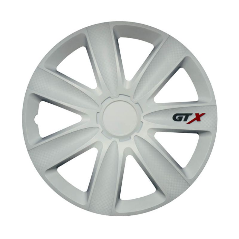 Βλησαρούλης Car Center - Τάσια Τροχών Αυτοκινήτου 14" GTX 112782 Carbon Λευκό CBX 4 Τεμάχια