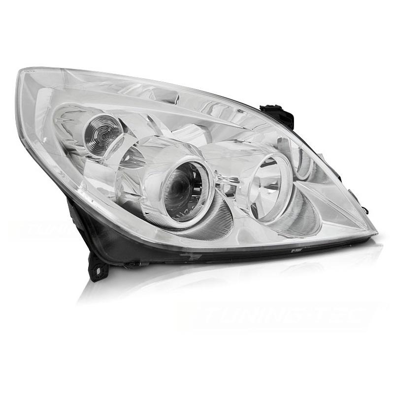 Βλησαρούλης Car Center - Φανάρι Μπροστινό Δεξί Για Opel Vectra C Facelift 05-08 H7/H1 Χρώμιο TYC