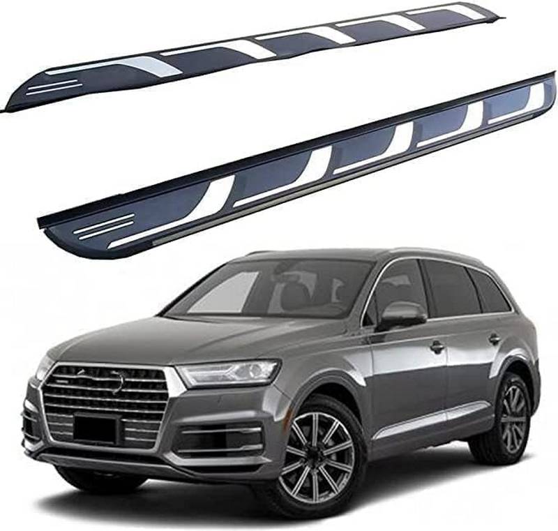 Βλησαρούλης Car Center - Πλαινά Σκαλοπάτια Για Audi Q7 (4M) 2015+ Oem Look 2 Τεμάχια