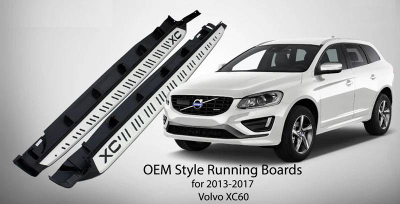 Βλησαρούλης Car Center - Πλαινά Σκαλοπάτια Για Volvo XC60 2014-2017 2 Τεμάχια