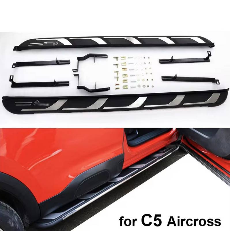 Βλησαρούλης Car Center - Πλαινά Σκαλοπάτια Για Citroen C5 Aircross 2017+ 2 Τεμάχια