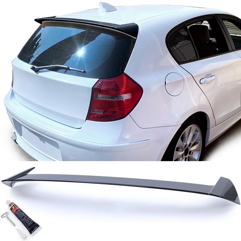 Βλησαρούλης Car Center - Αεροτομή Οροφής Για Bmw 1 E81 E87 04-12 Από Abs Πλαστικό Βαμμένη Μαύρο Γυαλιστερό
