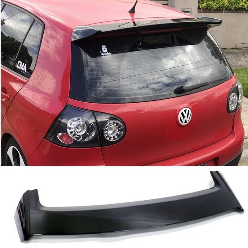 Βλησαρούλης Car Center - Αεροτομή Οροφής Για Vw Golf V (5) 03-08 GTI/R32 Osir V2 Look Από Abs Πλαστικό Μαύρη Γυαλιστερή
