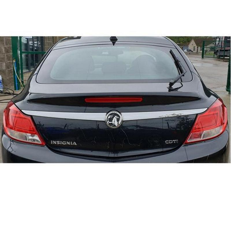 Βλησαρούλης Car Center - Αεροτομή Πορτ Παγκάζ Για Opel Insignia A 08-13 OPC V2 look Lipspoiler Από Abs Πλαστικό Γυαλιστερή Μαύρη