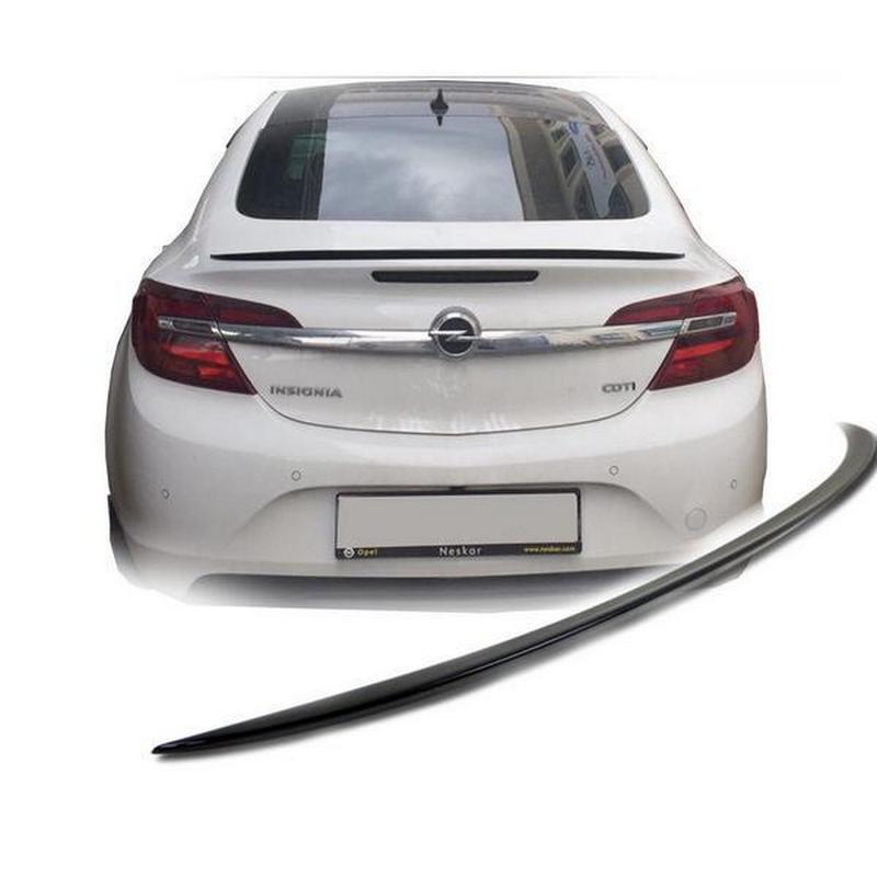 Βλησαρούλης Car Center - Αεροτομή Πορτ Παγκάζ Για Opel Insignia A Facelift 13-17 OPC V2 look Lipspoiler Από Abs Πλαστικό Γυαλιστερή Μαύρη