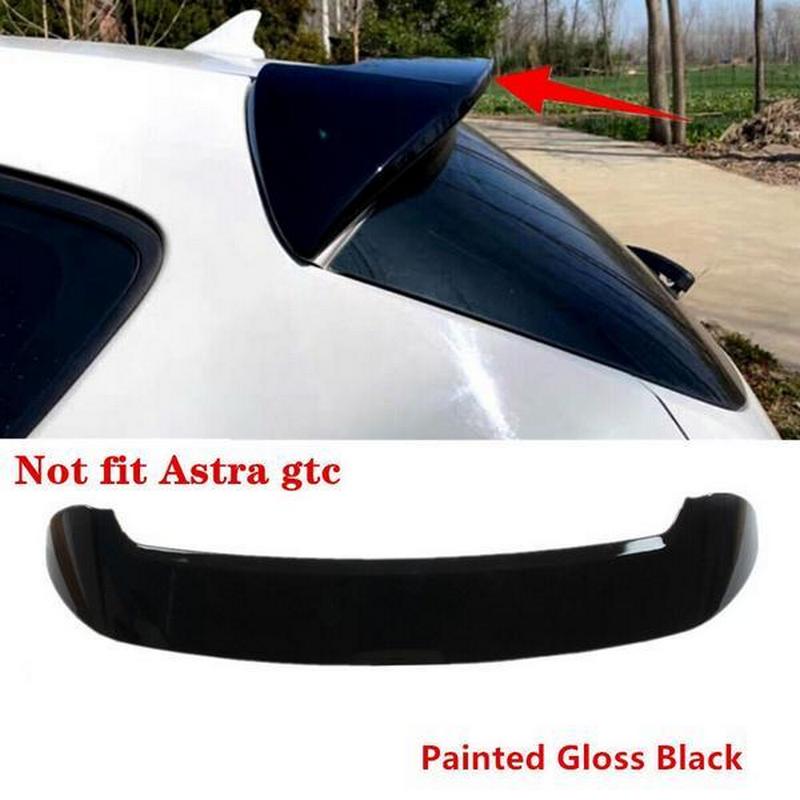 Βλησαρούλης Car Center - Αεροτομή Οροφής Για Opel Astra J 09-15 Μαύρη Γυαλιστερή Από Abs Πλαστικό