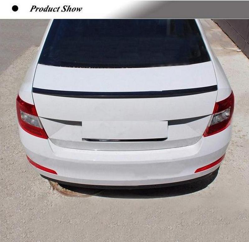 Βλησαρούλης Car Center - Αεροτομή Πορτ Παγκάζ Για Skoda Octavia MK3 13-20 Oem V2 Style Μαύρο Γυαλιστερό Από Abs Πλαστικό