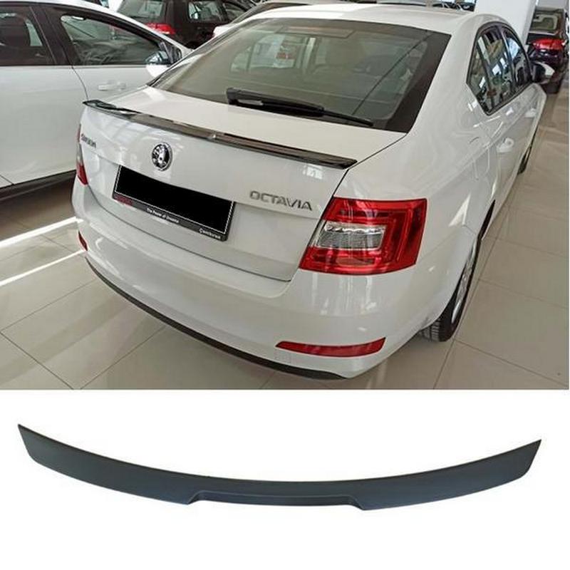 Βλησαρούλης Car Center - Αεροτομή Πορτ Παγκάζ Για Skoda Octavia MK3 13-20 M4 V2 Style Μαύρο Γυαλιστερό Από Abs Πλαστικό