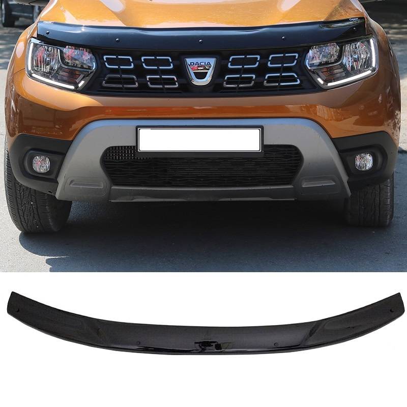Βλησαρούλης Car Center - Ανεμοθραύστης / Αντιανεμικό Καπό Για Dacia Duster 2018-2023  Μαύρο Χρώμα