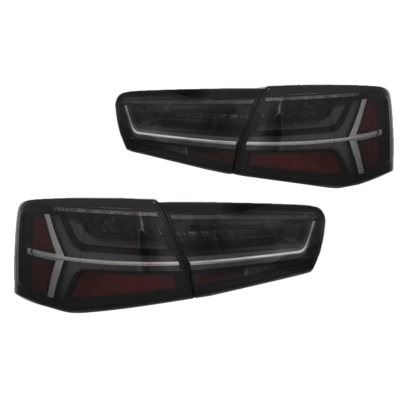 Βλησαρούλης Car Center - Πισινά Φανάρια Set Για Audi A6 C7 11-15 Led Bar Dynamic Φυμέ Eagle Eyes