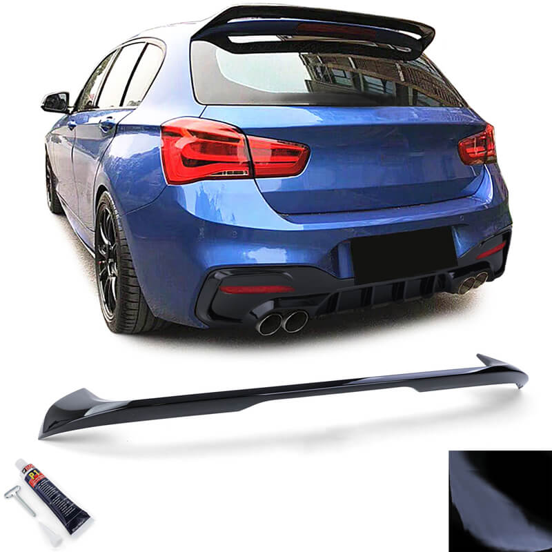 Βλησαρούλης Car Center - Αεροτομή Οροφής Για Bmw 1 F20 F21 15-19 Facelift Μαύρη Γυαλιστερή