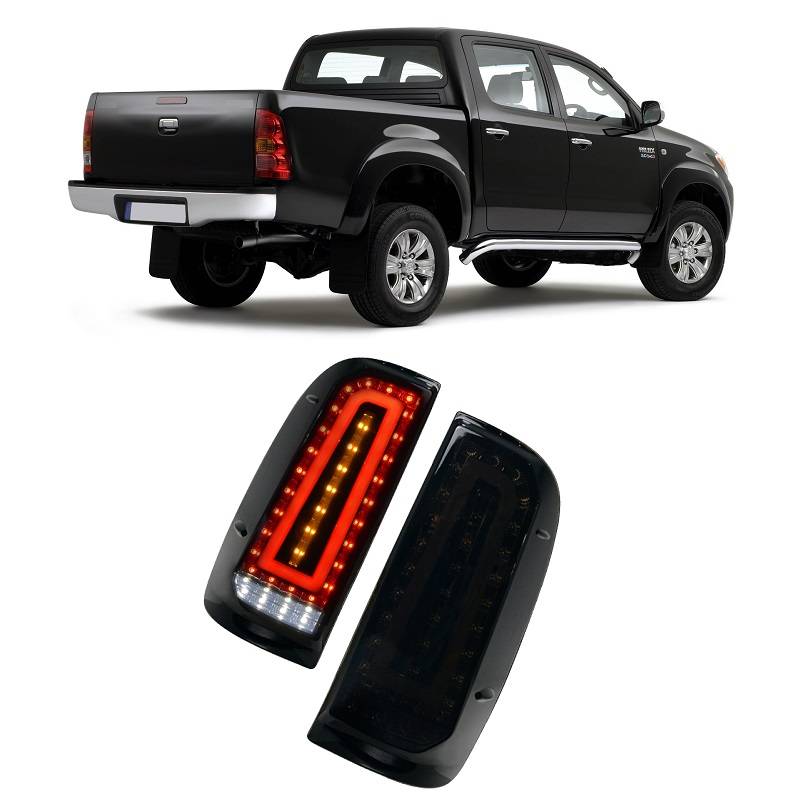 Βλησαρούλης Car Center - ΠΙΣΩ ΦΑΝΑΡΙΑ ΓΙΑ TOYOTA HILUX VIGO 2005-2015 LED ΦΙΜΕ 2ΤΜΧ