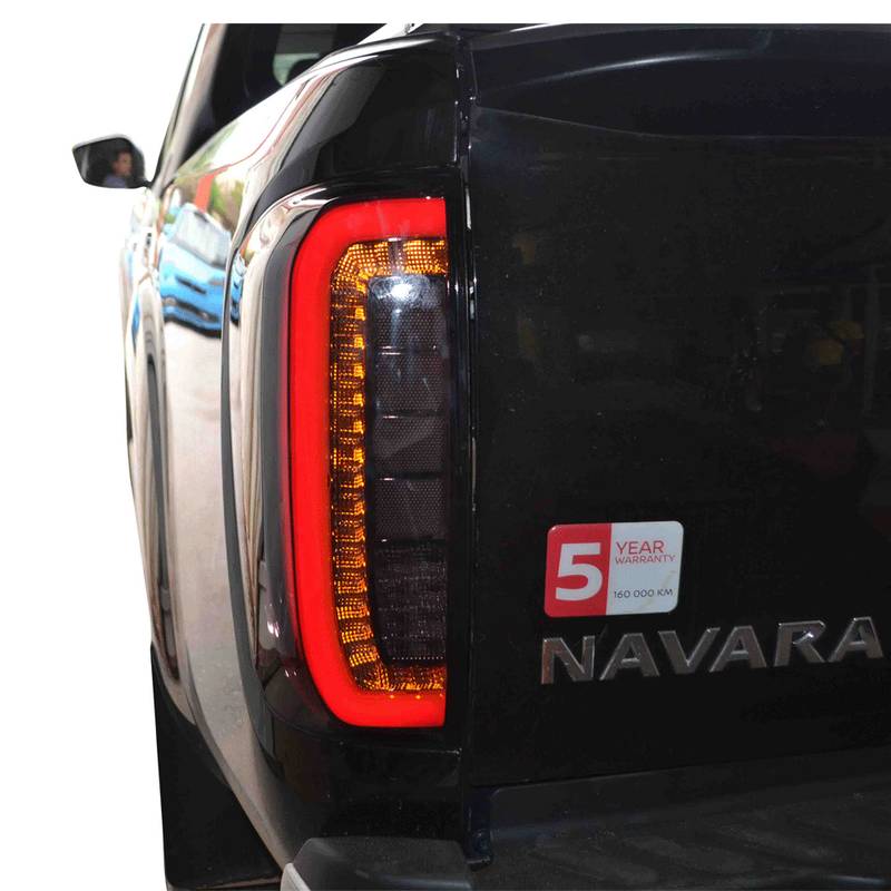 Βλησαρούλης Car Center - Πισινά Φανάρια Set Για Nissan Navara D23 / NP300 2016+ Full Led Bar / Dynamic Φλας Black