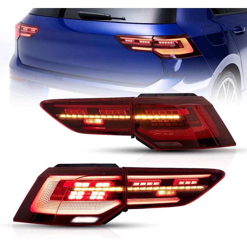 Βλησαρούλης Car Center - Πισινά Φανάρια Set Για Vw Golf VIII (8) 19+ iQ Light Led Bar Dynamic