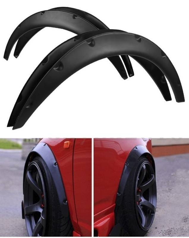 Βλησαρούλης Car Center - Φτερά Τροχών / Προεκτάσεις Universal 2 Μεγέθη Για Εμπρός & Πίσω Σετ 4 Τεμάχια