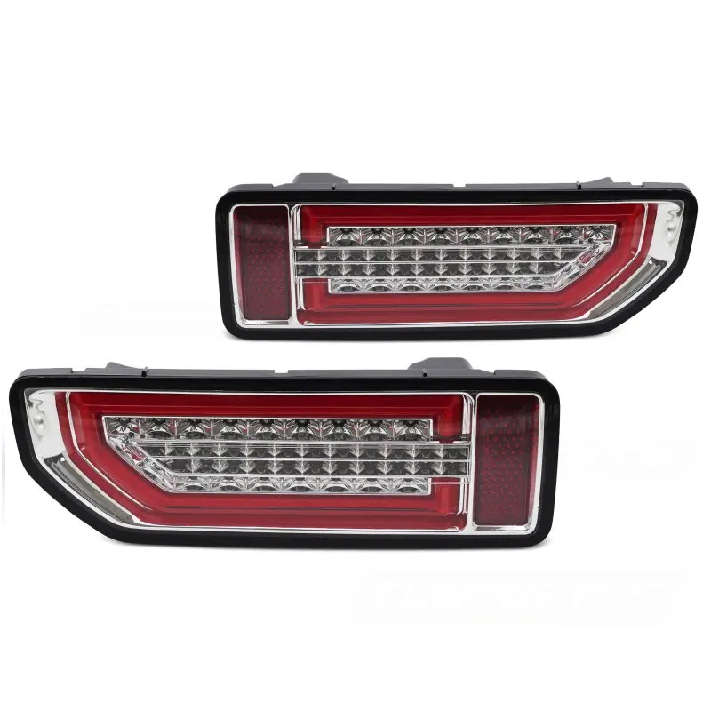 Βλησαρούλης Car Center - Πισινά Φανάρια Set Για Suzuki Jimny IV 18- Led Bar Chrome Χρωμίου Sonar