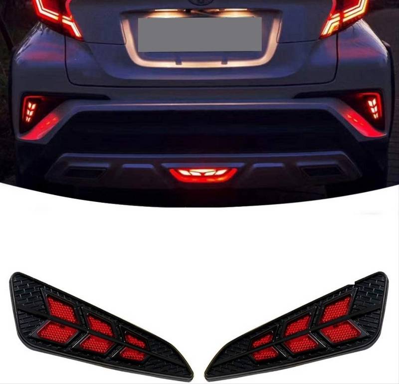 Βλησαρούλης Car Center - Πισινά Φανάρια Ομίχλης Για Toyota C-HR 2016-2019 Full Led Bar / Dynamic Black 2 Τεμάχια