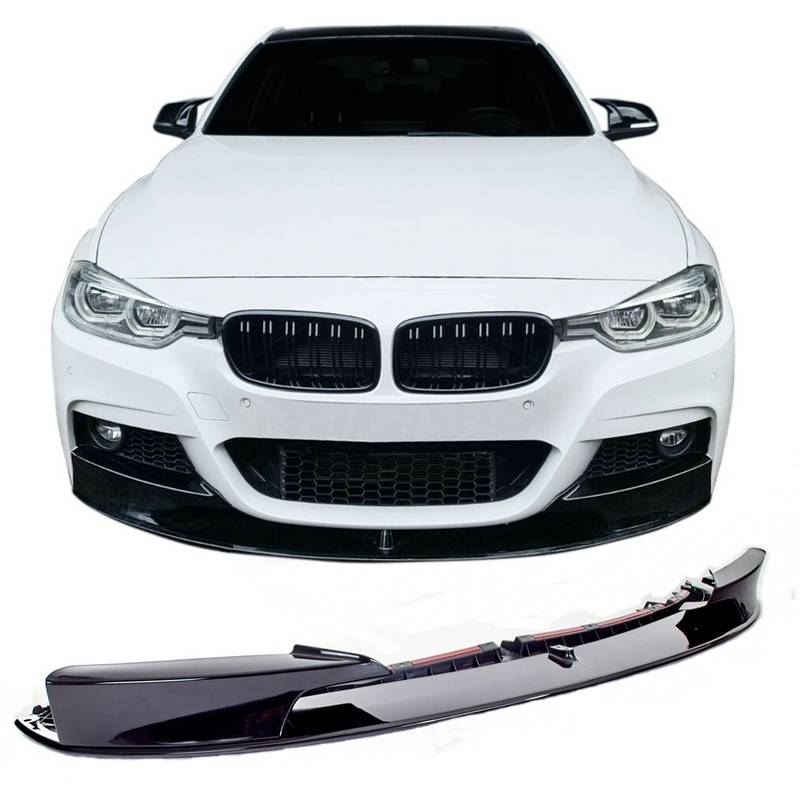 Βλησαρούλης Car Center - Μπροστινό Spoiler Για Bmw 3 F30/F31 11-19 M-Packet Γυαλιστερό Μαύρο M-Performance Look 1 Τεμάχιο