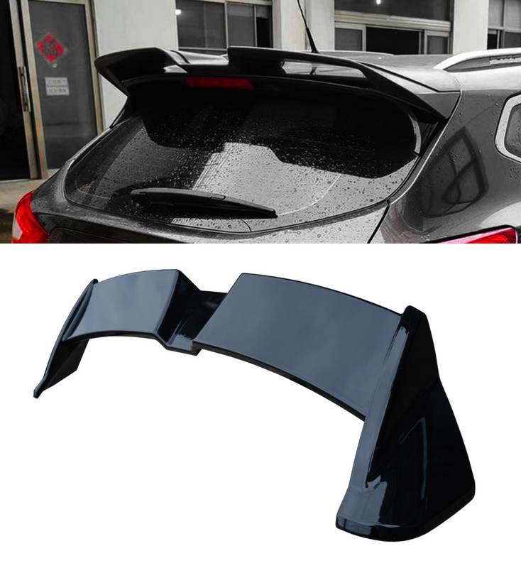 Βλησαρούλης Car Center - Αεροτομή Οροφής Για Nissan Qashqai J11 Facelift 2017-2021 Piano Black Από Abs Πλαστικό