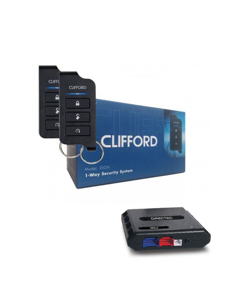 Βλησαρούλης Car Center - Clifford 3105X-CANBUS Συναγερμός Αυτοκινήτου CANBUS με 2 χειριστήρια-