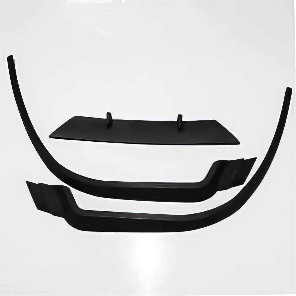 Βλησαρούλης Car Center - Lip spoiler Gloss Black πλαστικό universal V3