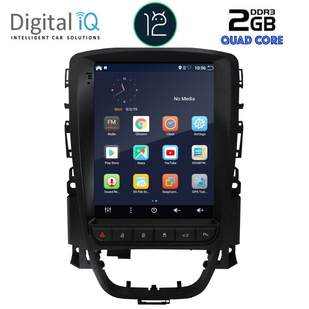 Βλησαρούλης Car Center - DIQ BX 2972_CPA TESLA STYLE  for OPEL ASTRA J  2011-2016
