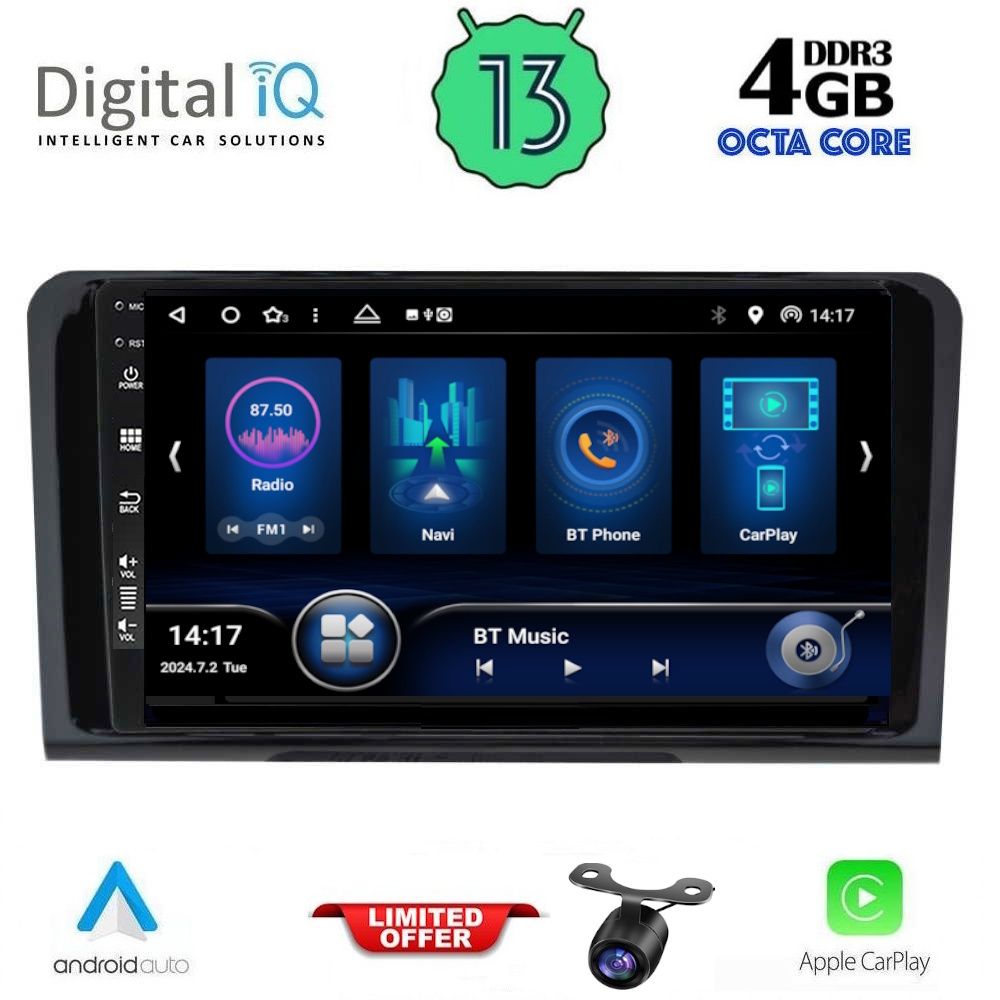 Βλησαρούλης Car Center - DIQ BXD 6414_CPA (9inc) MULTIMEDIA TABLET for MERCEDES ML (W164) – GL (X164) mod. 2005-2011