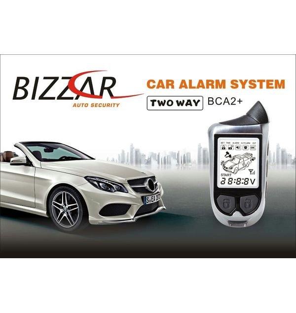 Βλησαρούλης Car Center - Bizzar 2 Way Car Alarm BCA2+