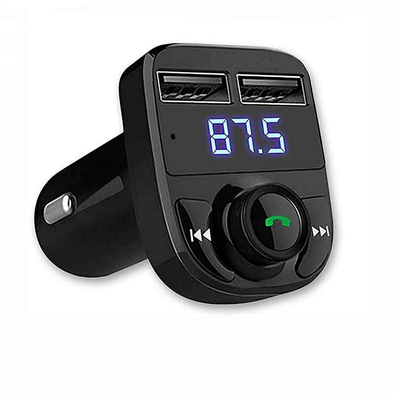 Βλησαρούλης Car Center - Bluetooth Handsfree Αυτοκινήτου Mp3 Player και Αναμεταδότης FM X8 3.1A/1.0A