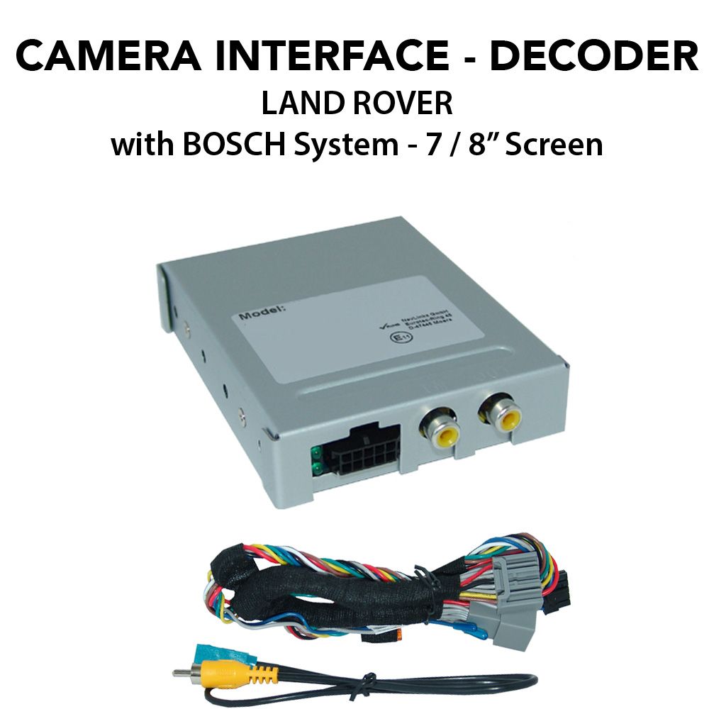 Βλησαρούλης Car Center - DIGITAL IQ LR 9840 Cl for LAND ROVER mod. 2014> (CAMERA INTERFACE for BOSCH System with 7-8" Screen)