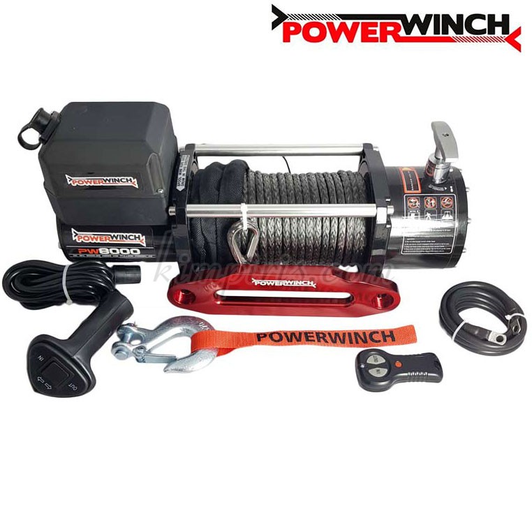 Βλησαρούλης Car Center - Powerwinch PW8000E 12V SR