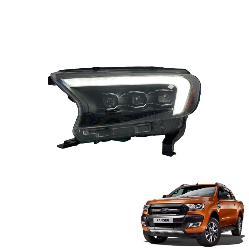 Βλησαρούλης Car Center - FULL LED HEADLIGHTS FORD RANGER ΦΑΝΑΡΙΑ 2015+ ΕΡΓΟΣΤΑΣΙΑΚΗ ΕΦΑΡΜΟΓΗ PLUG & PLAY LEDEVO 2 ΤΜΧ