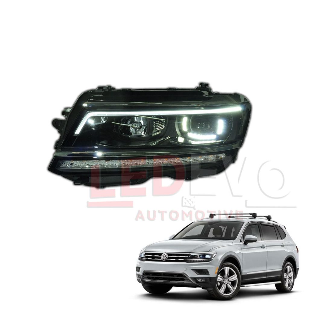 Βλησαρούλης Car Center - FULL LED HEADLIGHTS VOLKSWAGEN TIGUAN ΦΑΝΑΡΙΑ MK2 2017+ ΕΡΓΟΣΤΑΣΙΑΚΗ ΕΦΑΡΜΟΓΗ PLUG & PLAY LEDEVO 2 ΤΜΧ