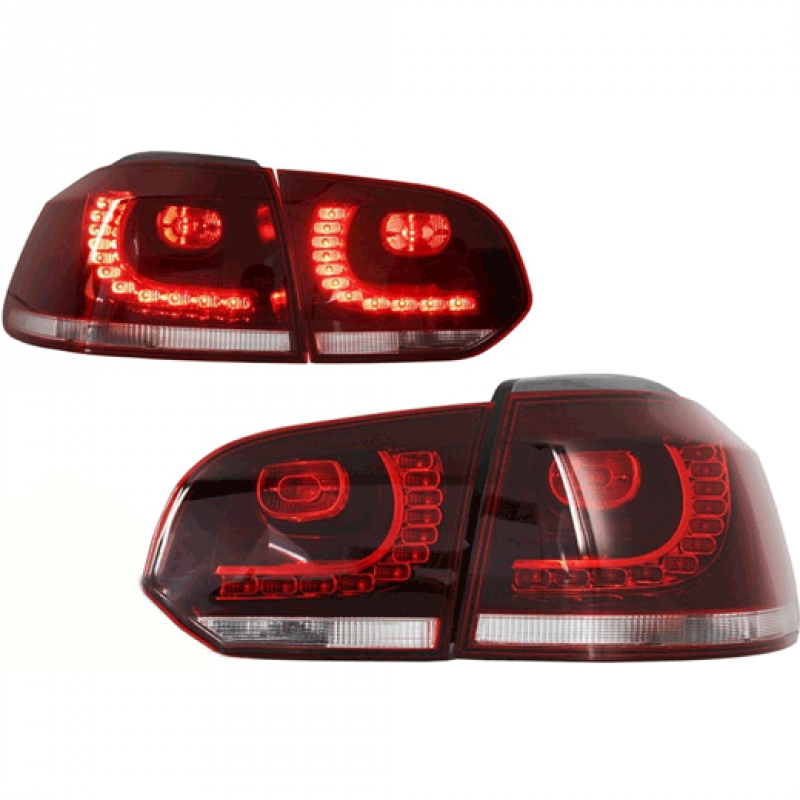 Βλησαρούλης Car Center - LED Πίσω Φανάρια LED R20 Design Για Volkswagen Golf 6 2008-2011
