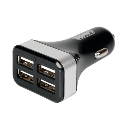 Βλησαρούλης Car Center - Lampa Universal Usb φορτιστής fast charger με 4 θύρες, 4800mAh, 12 / 24V ΧΕL3887.3/T