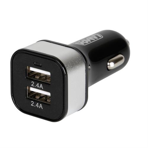 Βλησαρούλης Car Center - Lampa ΑΝΤΑΠΤΟΡΑΣ ΑΝΑΠΤΗΡΑ 12/24V ΜΕ 2 USB 4800mA FAST CHARGER ΧΕL3887.1/T