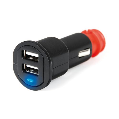 Βλησαρούλης Car Center - Lampa ΑΝΤΑΠΤΟΡΑΣ ΑΝΑΠΤΗΡΑ ME ΔΙΠΛΟ USB 12/24V 2x1000mA 3900.1-LM