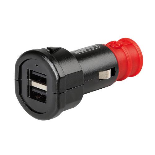 Βλησαρούλης Car Center - Lampa ΑΝΤΑΠΤΟΡΑΣ ΑΝΑΠΤΗΡΑ UNI-TECH 12/32V ΜΕ 2 USB 2700mA FAST CHARGER ΧΕL3888.1/T