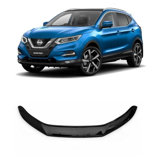 Βλησαρούλης Car Center - Nissan Qashqai (J11) 2018-2020 Ανεμοθραύστης Καπό μαρκέ χωρίς τρύπες και πατέντες