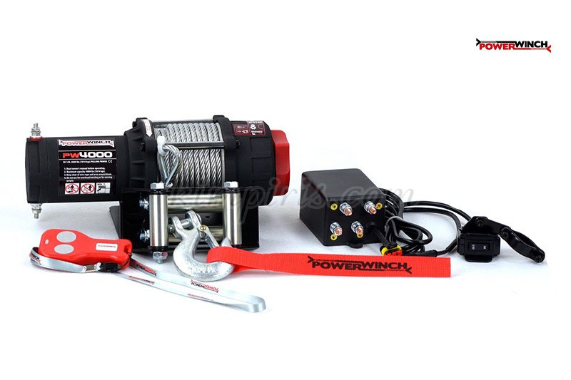 Βλησαρούλης Car Center - PowerWinch PW4000 – Εργάτης για ATV, UTV