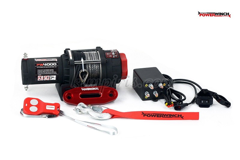 Βλησαρούλης Car Center - PowerWinch PW4000SR – Εργάτης για ATV, UTV