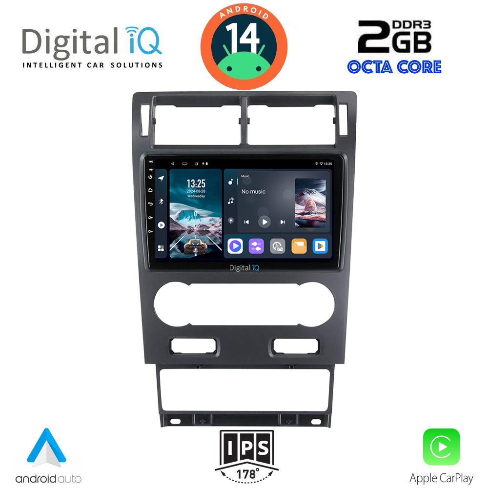 Βλησαρούλης Car Center - DIGITAL IQ RTG 4161A_CPA (9inc) MULTIMEDIA TABLET for FORD MONDEO mod. 2003-2006