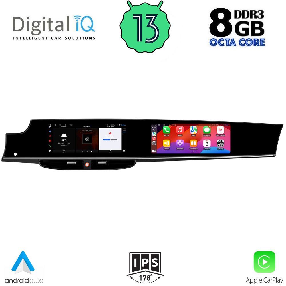 Βλησαρούλης Car Center - DIGITAL IQ ZFG 733_CPA (12.3" + 11.4") (PCM 3.1) DUAL SCREEN MULTIMEDIA SYSTEM for PORSCHE PANAMERA mod. 2010-2016