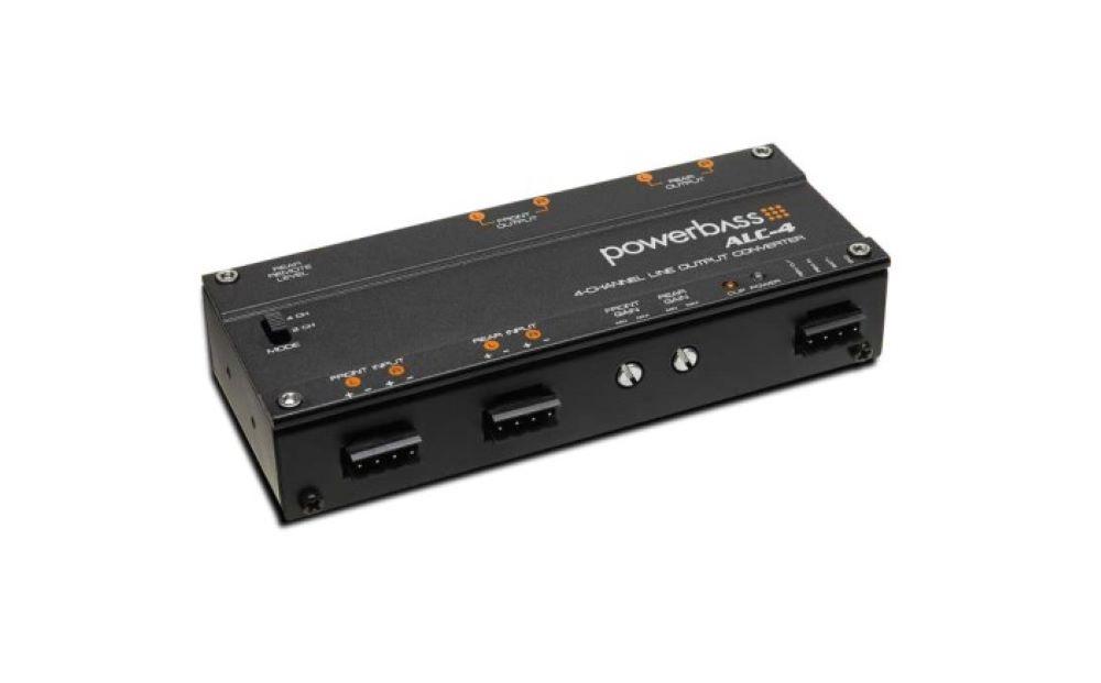 Βλησαρούλης Car Center - Powerbass ALC-4 Μετατροπέας Line Output 4 Καναλιών 13V RMS (Τεμάχιο)-