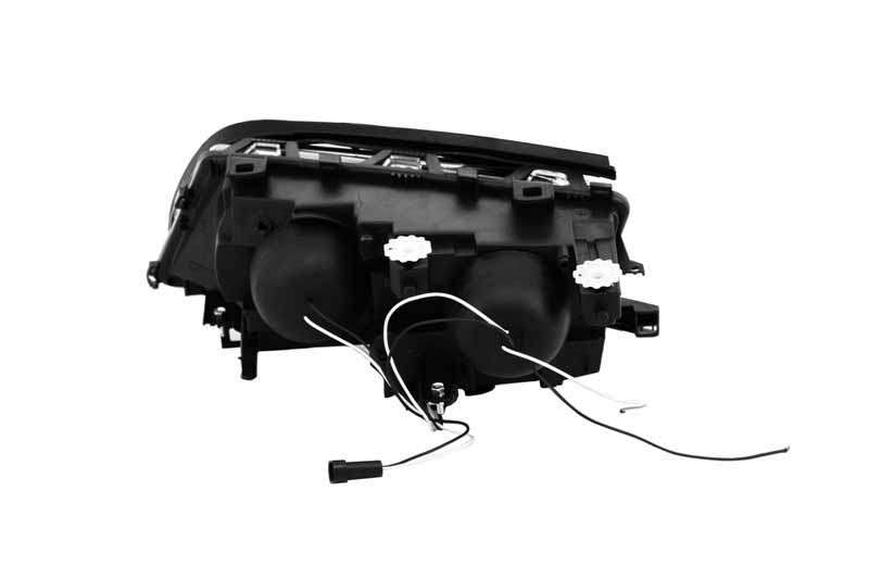 Βλησαρούλης Car Center - Angel Eyes Headlights suitable for BMW 3 Series E46 (2001-2004) Black Edition