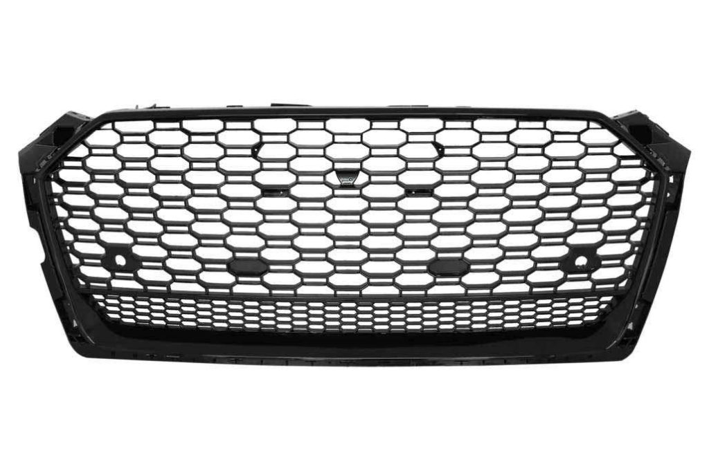 Βλησαρούλης Car Center - Badgeless Front Grille suitable for Audi A5 F5 (2017-2019) RS Design Piano Black