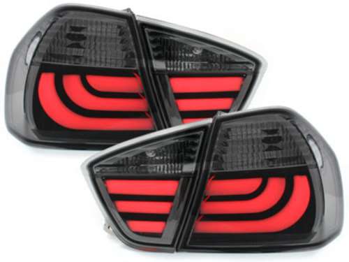 Βλησαρούλης Car Center - carDNA LED Taillights suitable for BMW 3 Series E90 Sedan (2005-2008) Smoke