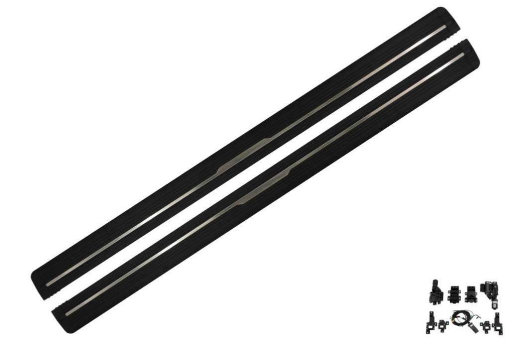 Βλησαρούλης Car Center - Electric Deployable Running Boards Side Steps suitable for Audi Q7 4M (2016-2019) Off-Road SUV