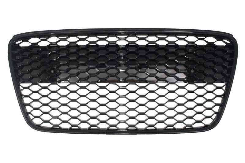 Βλησαρούλης Car Center - Front Grille suitable for Audi R8 (2007-2012) Honeycomb Piano Black